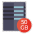 50 GB hostingpakket