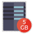 5 GB reselling hostingpakket